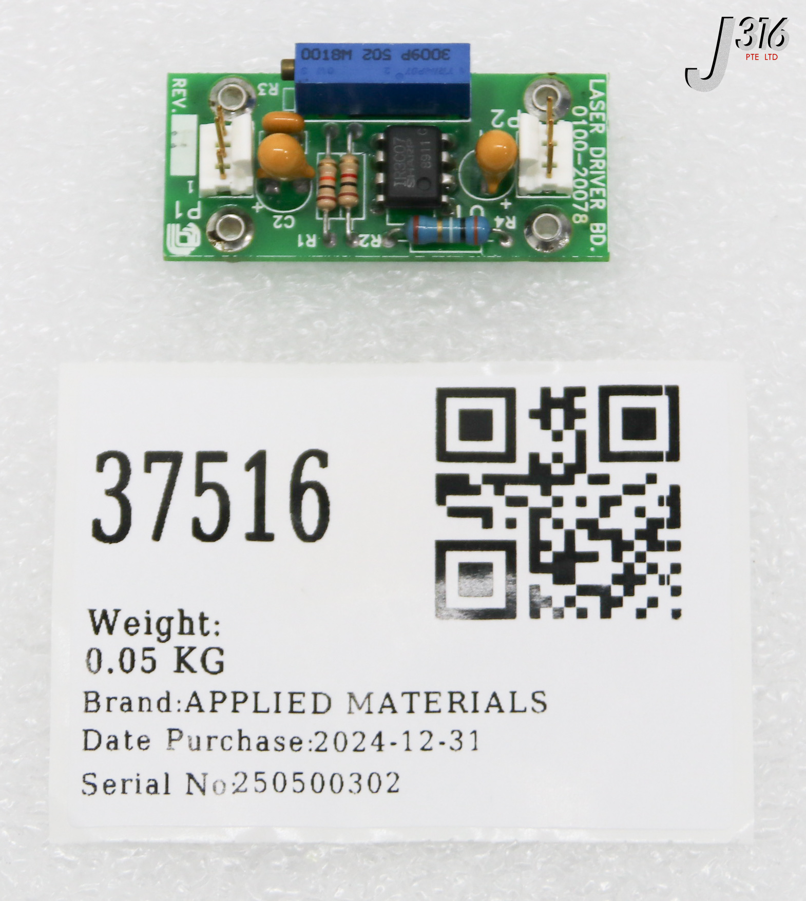 囧ページ 37516 APPLIED MATERIALS PCB ASSY, LASER DRIVER 0100-20078 | eBay